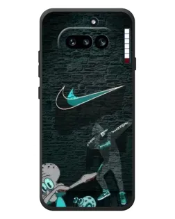 Чехол для Nothing Phone (4a) с картинкой «Спортивный арт Nike» Чехол для Nothing Phone (4a) с картинкой «Спортивный арт Nike»