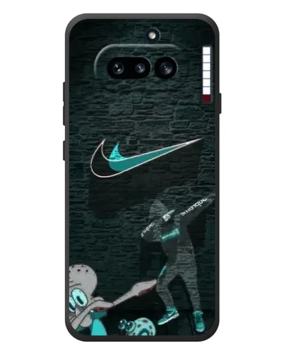 Чехол для Nothing Phone (4a) с картинкой «Спортивный арт Nike»
