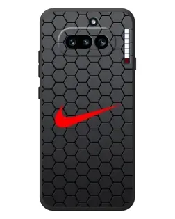 Чехол для Nothing Phone (4a) с картинкой «Nike — карбоновая сетка» Чехол для Nothing Phone (4a) с картинкой «Nike — карбоновая сетка»