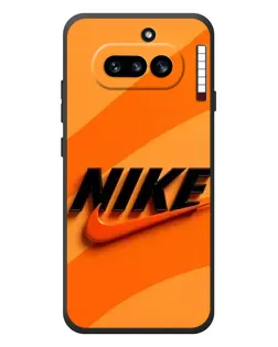 Чехол для Nothing Phone (4a) с картинкой «Оранжевый драйв Nike» Чехол для Nothing Phone (4a) с картинкой «Оранжевый драйв Nike»
