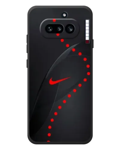 Чехол для Nothing Phone (4a) с картинкой «Абстрактный дизайн Nike»
