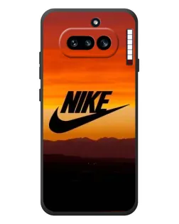 Чехол для Nothing Phone (4a) с картинкой «Nike — вечерний горизонт»
