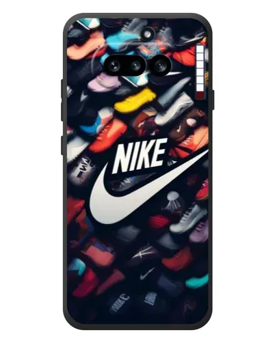 Чехол для Nothing Phone (4a) с картинкой «Коллекция кроссовок Nike»