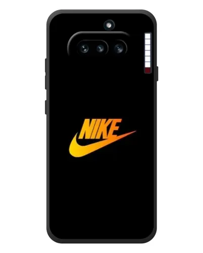 Чехол для Nothing Phone (4a) с картинкой «Золотой логотип Nike»