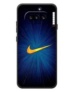 Чохол для Nothing Phone (4a) з картинкою «Синій пульс Nike» Чохол для Nothing Phone (4a) з картинкою «Синій пульс Nike»