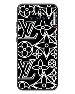 Чохол для Nothing Phone (4a) з картинкою «Чорно-білий візерунок LV»
