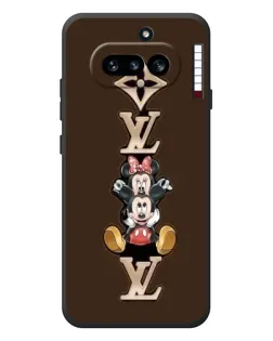Чохол для Nothing Phone (4a) з картинкою «LV та Міккі Маус»