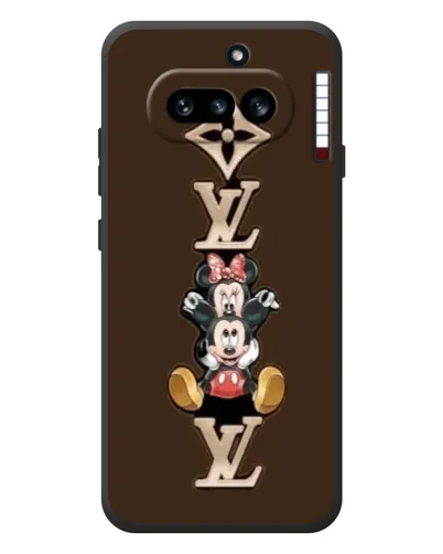 Чохол для Nothing Phone (4a) з картинкою «LV та Міккі Маус»