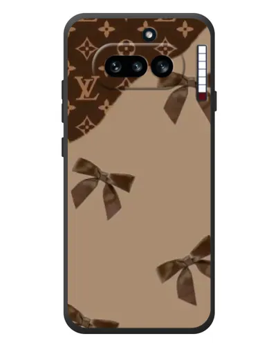 Чохол для Nothing Phone (4a) з картинкою «LV — кавовий атлас»