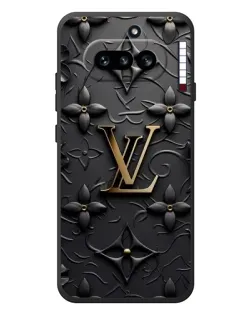 Чохол для Nothing Phone (4a) з картинкою «Шкіряна текстура LV»