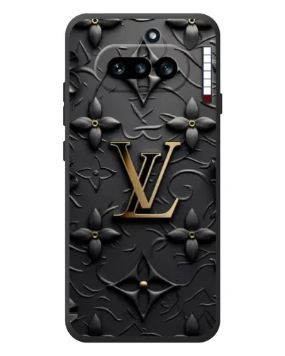 Чохол для Nothing Phone (4a) з картинкою «Шкіряна текстура LV»