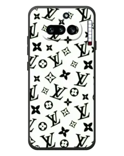 Чохол для Nothing Phone (4a) з картинкою «Монохромний хаос LV»