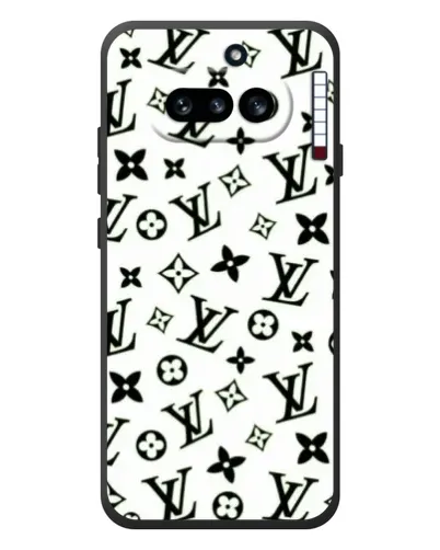 Чохол для Nothing Phone (4a) з картинкою «Монохромний хаос LV»