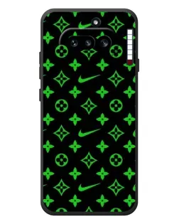 Чохол для Nothing Phone (4a) з картинкою «Неоновий принт LV»