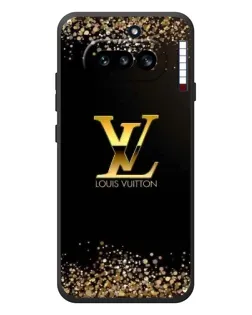 Чохол для Nothing Phone (4a) з картинкою «LV — золоті іскри»
