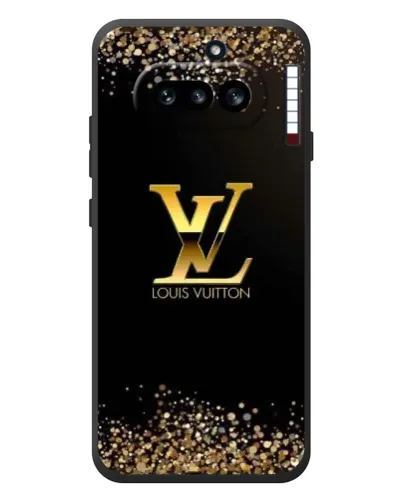 Чохол для Nothing Phone (4a) з картинкою «LV — золоті іскри»