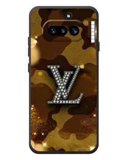 Чохол для Nothing Phone (4a) з картинкою «Камуфляжний Louis Vuitton»