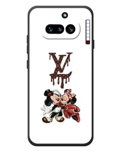 Чохол для Nothing Phone (4a) з картинкою «LV та Міккі Маус»