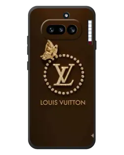 Чохол для Nothing Phone (4a) з картинкою «LV — золота печатка»