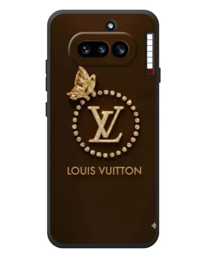 Чохол для Nothing Phone (4a) з картинкою «LV — золота печатка»
