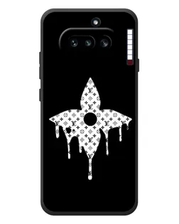 Чохол для Nothing Phone (4a) з картинкою «Квіткова монограма»