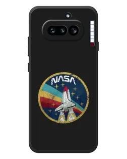 Чехол для Nothing Phone (4a) с картинкой «NASA — эмблема миссии» Чехол для Nothing Phone (4a) с картинкой «NASA — эмблема миссии»