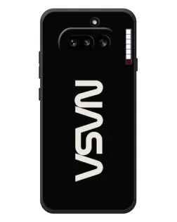 Чохол для Nothing Phone (4a) з картинкою «NASA — вертикальний логотип»