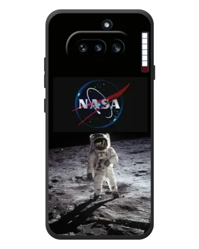 Чехол для Nothing Phone (4a) с картинкой «Астронавт на Луне»