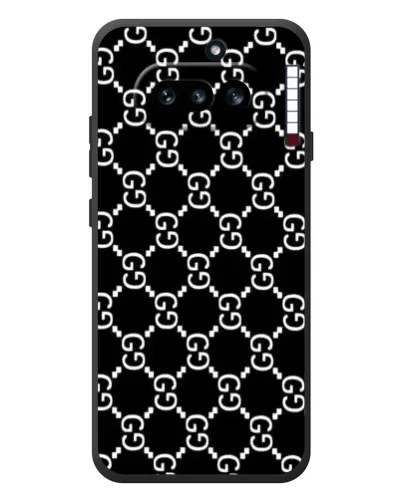 Чехол для Nothing Phone (4a) с картинкой «Gucci — сетчатый паттерн»