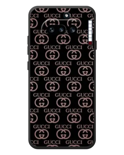 Чехол для Nothing Phone (4a) с картинкой «Классическая монограмма Gucci»