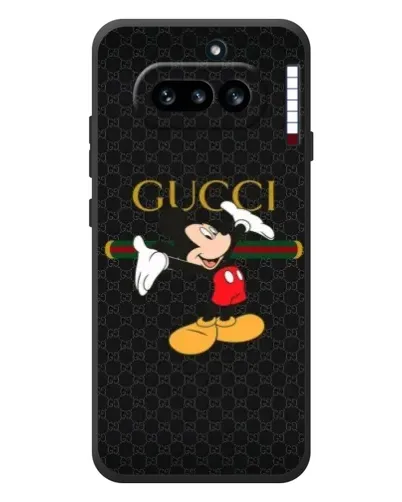 Чехол для Nothing Phone (4a) с картинкой «Микки Маус Gucci»