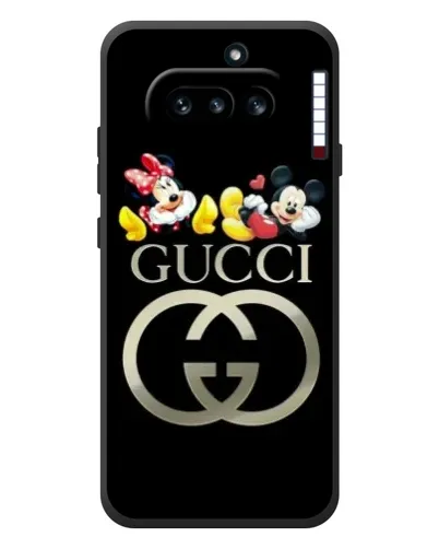 Чехол для Nothing Phone (4a) с картинкой «Gucci — герои Disney»