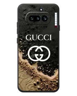 Чехол для Nothing Phone (4a) с картинкой «Gucci — песчаные дюны»
