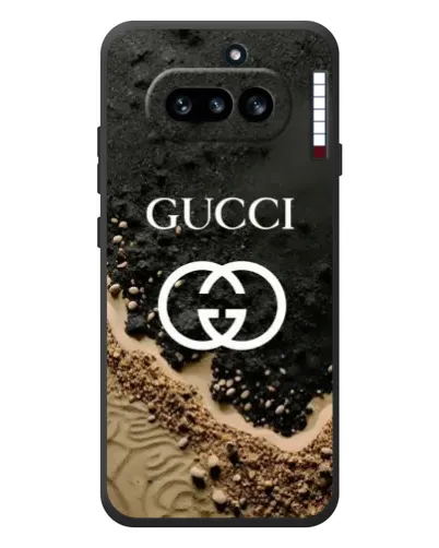 Чехол для Nothing Phone (4a) с картинкой «Gucci — песчаные дюны»