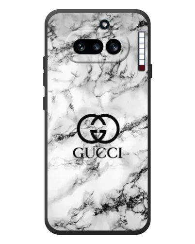 Чехол для Nothing Phone (4a) с картинкой «Gucci — мраморный шик»