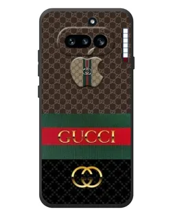 Чехол для Nothing Phone (4a) с картинкой «Gucci — брендированный десерт»