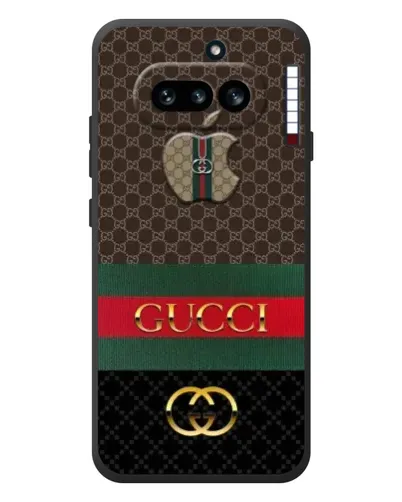 Чехол для Nothing Phone (4a) с картинкой «Gucci — брендированный десерт»
