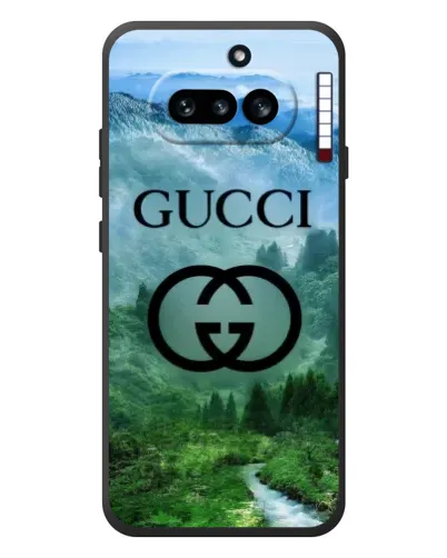 Чехол для Nothing Phone (4a) с картинкой «Gucci — горный пейзаж»