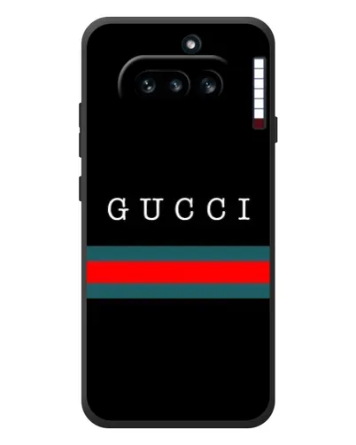 Чехол для Nothing Phone (4a) с картинкой «Gucci — красный пояс»