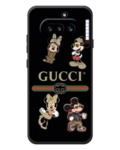 Чехол для Nothing Phone (4a) с картинкой «Gucci — герои Disney и монограмма» Чехол для Nothing Phone (4a) с картинкой «Gucci — герои Disney и монограмма»