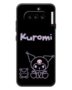 Чохол для Nothing Phone (4a) з картинкою «Kuromi — чорний мінімалізм» Чохол для Nothing Phone (4a) з картинкою «Kuromi — чорний мінімалізм»