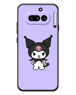 Чехол для Nothing Phone (4a) с картинкой «Kuromi — нежный фиолетовый»