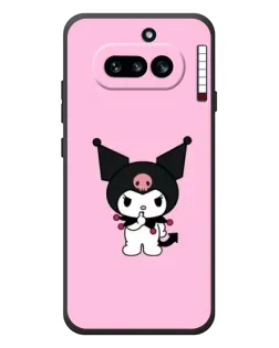 Чехол для Nothing Phone (4a) с картинкой «Kuromi — розовая нежность»