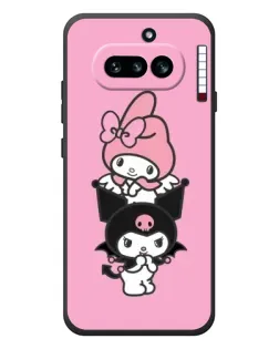 Чехол для Nothing Phone (4a) с картинкой «My Melody и Kuromi»