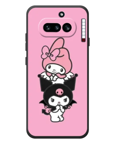 Чехол для Nothing Phone (4a) с картинкой «My Melody и Kuromi»