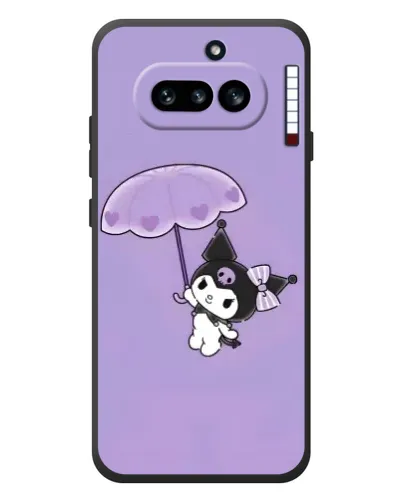 Чехол для Nothing Phone (4a) с картинкой «Kuromi с зонтиком»