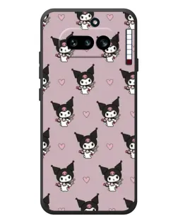 Чехол для Nothing Phone (4a) с картинкой «Kuromi — ночной сон»