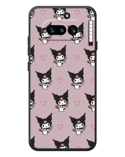 Чехол для Nothing Phone (4a) с картинкой «Kuromi — ночной сон»