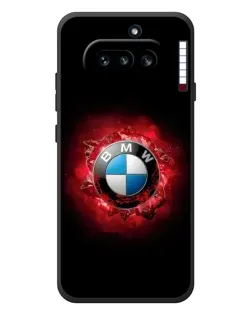 Чехол для Nothing Phone (4a) с картинкой «Логотип BMW — вспышка»