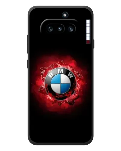 Чехол для Nothing Phone (4a) с картинкой «Логотип BMW — вспышка»